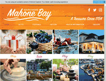Tablet Screenshot of mahonebay.com